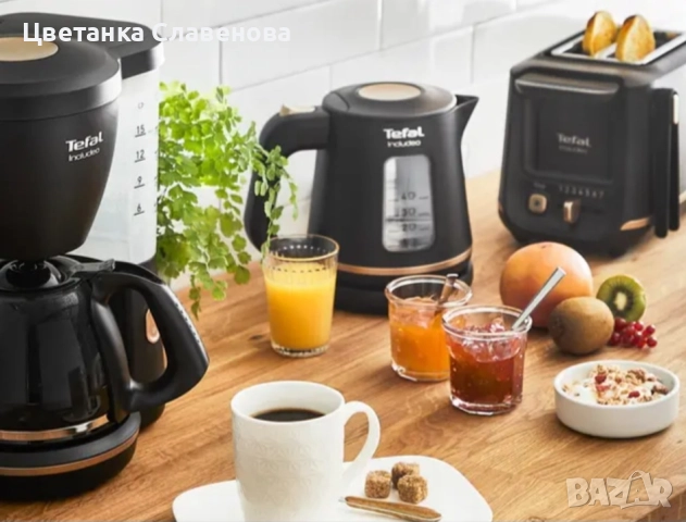 Електрическа кана Tefal Includeo KI533811, 1L, Черна, снимка 9 - Кани - 52467932