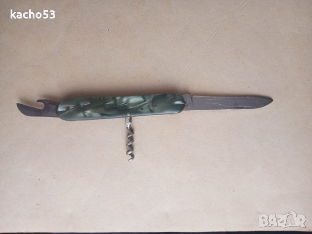  Колекционерско джобно ножче "Сърп и чук", снимка 2 - Ножове - 45711088
