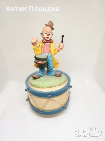 Керамичен музикален карусел – клоун
