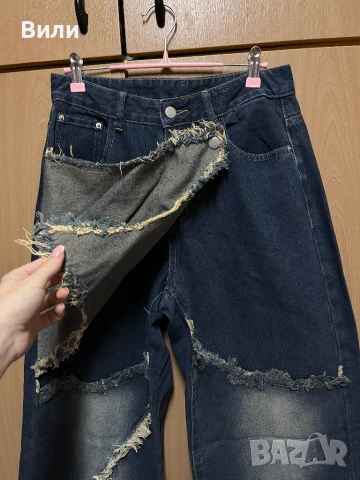 Дамски модерни дънки, снимка 2 - Дънки - 53850074