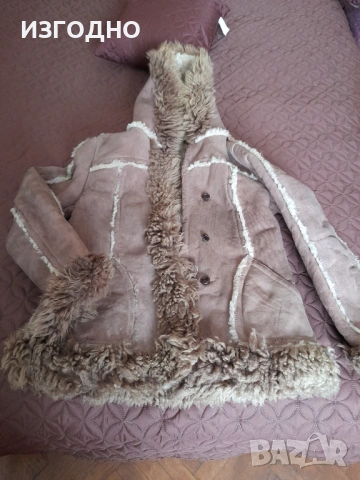 40€ БУТИКОВ КОЖУХ ОТ АГНЕШКА КОЖА ФИННА ИЗРАБОТКА