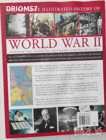 The Illustrated History of World War 2 - Donald Sommerville, снимка 2 - Енциклопедии, справочници - 47366416