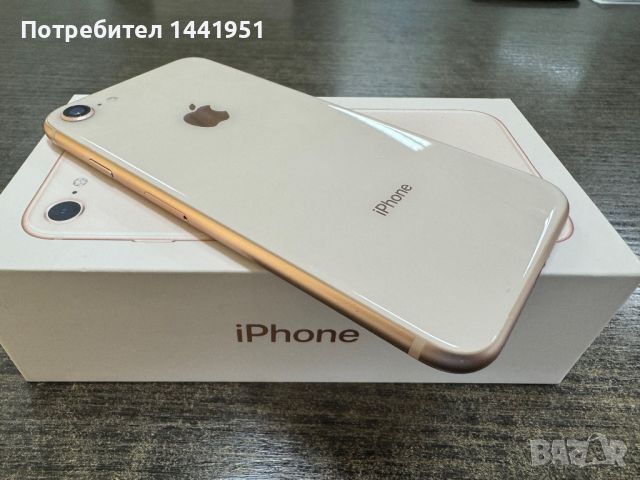 Apple iPhone 8 Gold 64GB, снимка 3 - Apple iPhone - 46198960