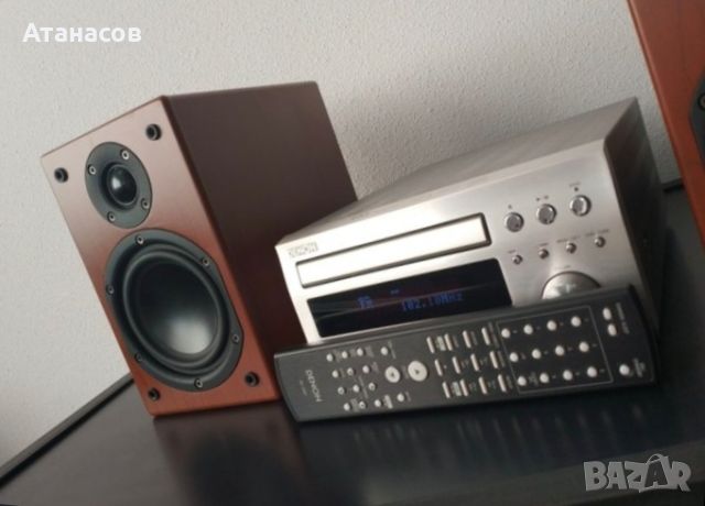 Denon Rcd M37 SC M37 аудио система с тонколони и дистанционно , снимка 4 - Аудиосистеми - 45438243