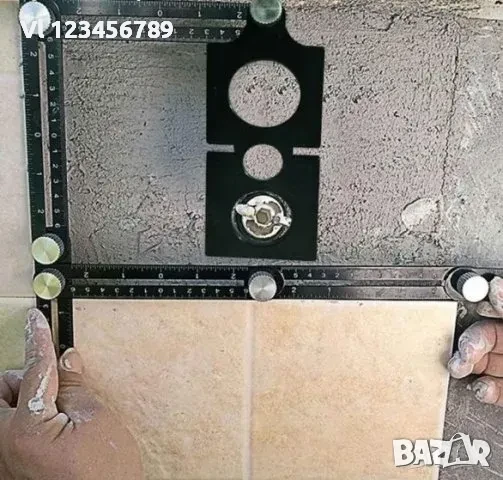 Регулируема линия - универсален двоен шаблон, снимка 5 - Други инструменти - 50670072