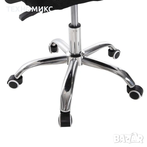 ПРОМО!!! Въртящ се офис стол - регулируема височина, снимка 6 - Столове - 53624524