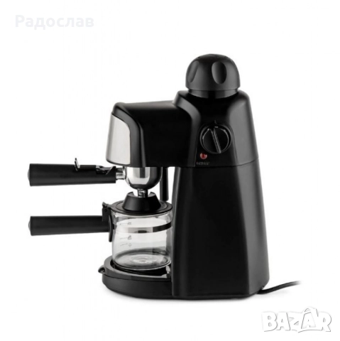 Комплект еспресо машина MUHLER MCM-33 + 2 стъклени чаши Luigi Ferrero Caffeina 80ml FR-8012 ПОДАРЪК, снимка 2 - Кафемашини - 51624412