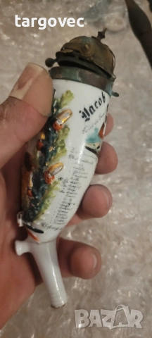 Уникална наградна немска военна лула, снимка 16 - Антикварни и старинни предмети - 52357267