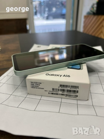 Телефон Samsung Galaxy A16 128GB - нов с гаранция, снимка 3 - Samsung - 52836453