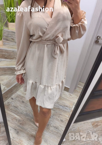 Дамска рокля с блясък, снимка 4 - Рокли - 52771429