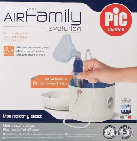 Инхалатор за цялото семейство PIC Solution Air Family Evolution