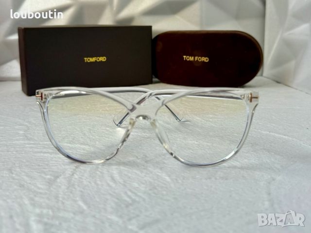 TOM FORD дамски диоптрични рамки очила за компютър котка, снимка 4 - Слънчеви и диоптрични очила - 45880157