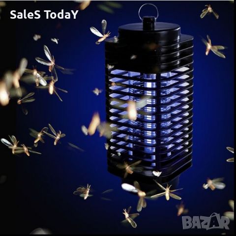 Електрически фенер-капан за насекоми, Уред против комари,  6W, снимка 3 - Други - 45743539