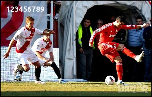 Real Madrid Cristiano Ronaldo Adidas оригинална тениска фланелка екип Реал Мадрид Роналдо червен, снимка 6 - Тениски - 52394537