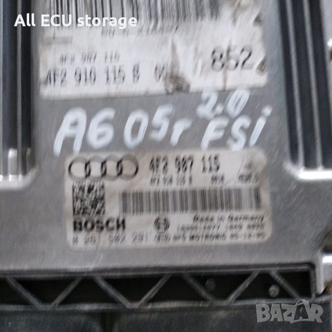 Компютър двигател за Audi A6 Avant C6 , 2.0 TFSI, 170 к.с., 4F2 907 115 