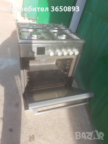 готварска печка бош цената е в евро. фурна на ток с 4 газови котлона, снимка 10 - Печки, фурни - 53809115