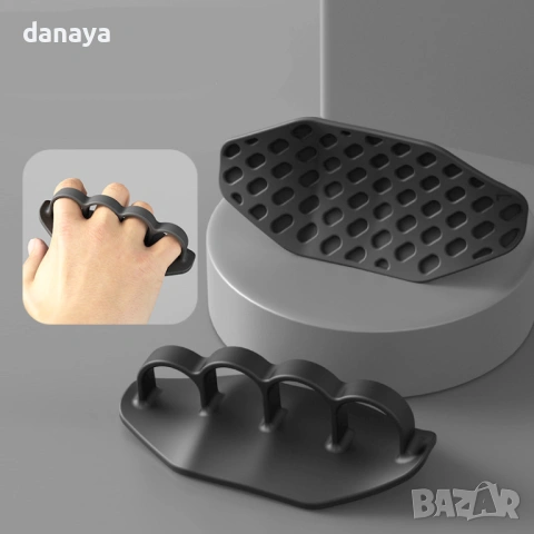 6464 Неплъзгащи се гумени ръкохватки за тренировка, 2 броя, снимка 2 - Спортна екипировка - 53796543