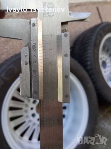 Алуминиеви джанти за БМВ в комплект със зимни гуми Мишелин Алпин, снимка 8 - Гуми и джанти - 45685766