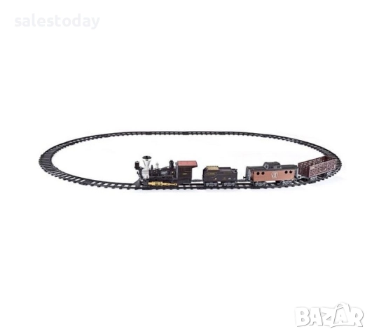 Влакче с релси и дистанционно, звук & светлини, снимка 2 - Влакчета, самолети, хеликоптери - 52533148