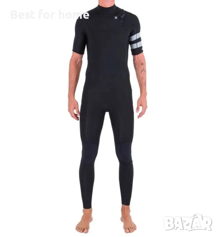 Мъжки неопренов костюм Hurley Advant 2/2 мм SS, снимка 4 - Водни спортове - 52594527