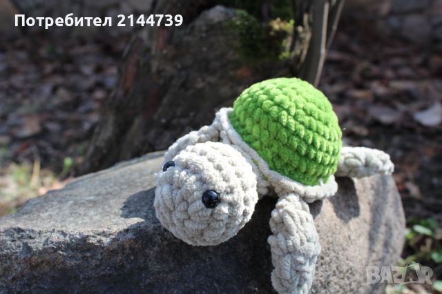 Плетени костенурки, снимка 3 - Плюшени играчки - 45512598