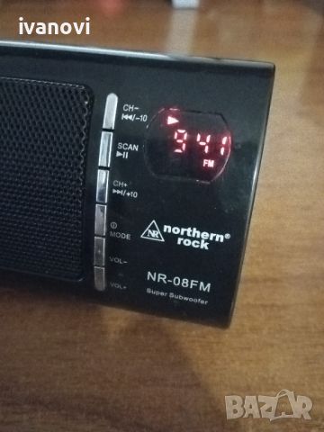 Радио колонка Rock Nord nr-08fm  FM, MP3 USB SDHC, Micro SDHC, снимка 3 - Слушалки и портативни колонки - 45374663