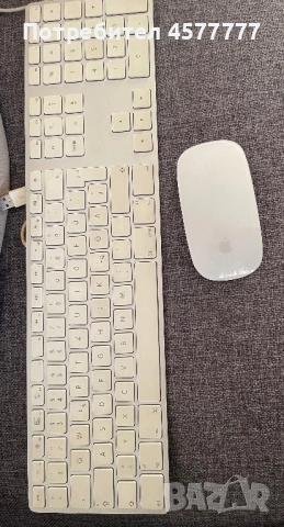 Apple Magic Mouse A1657 & Жична клавиатура – Перфектно състояние