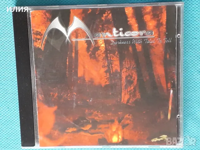 Manticora(Kristian Larsen)- 2001- Darkness with Tales To Tell(Speed Metal,Thrash)Denmark, снимка 1 - CD дискове - 44616523