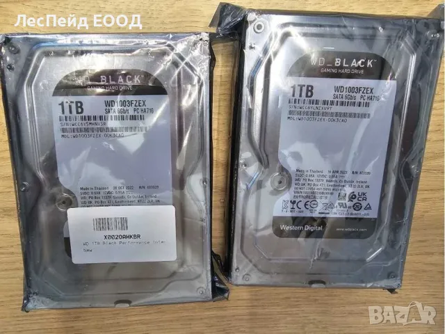 Твърд диск 1TB WD Black WD1003FZEX, снимка 2 - Твърди дискове - 50372882