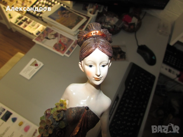 Стара фигурка 37см, снимка 8 - Други ценни предмети - 52256997