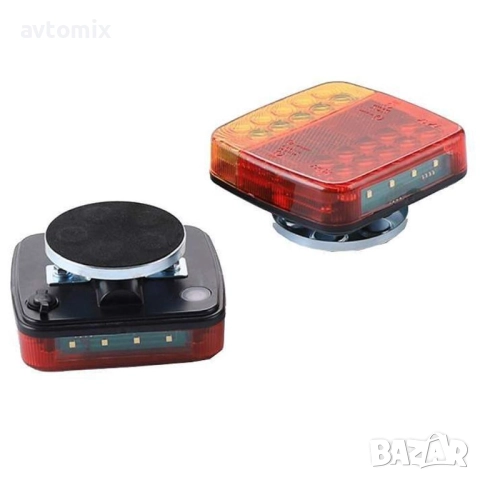 Безжични стопове , LED Диодни,магнитни 12-24V, снимка 7 - Аксесоари и консумативи - 52454120