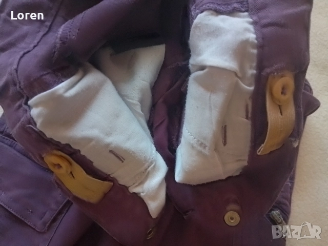 Детски лилав панталон, снимка 4 - Детски панталони и дънки - 52521462