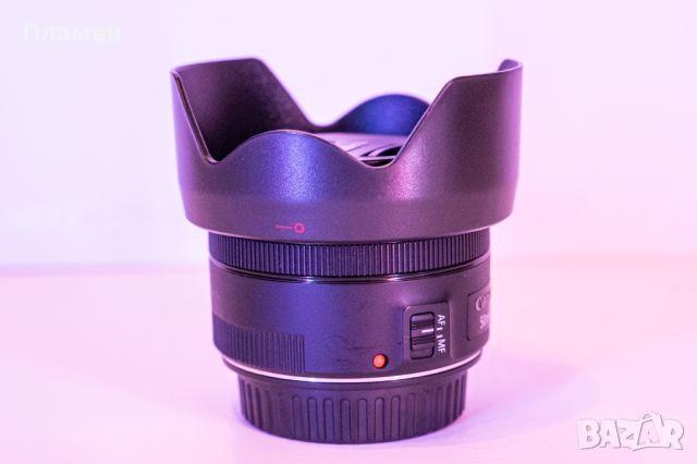 Обектив Canon EF 50mm f/1.8 STM, снимка 3 - Обективи и филтри - 45453758