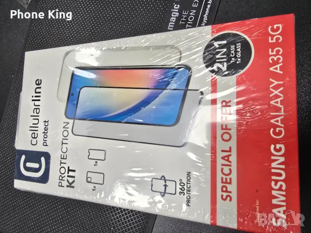 Samsung A35, Iceblue,6/128, чисто нов, 2г. Гаранция!, снимка 5 - Samsung - 49132138