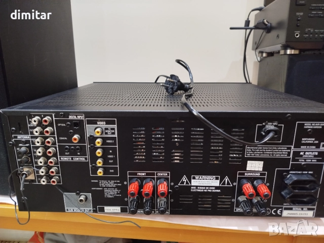 Ресийвър HARMAN -KARDON AVR 35RDS - 150 W, снимка 9 - Ресийвъри, усилватели, смесителни пултове - 51887123