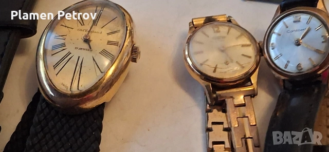 Швейцарски часовници/съветски и немски/позлатени , снимка 18 - Антикварни и старинни предмети - 22407041