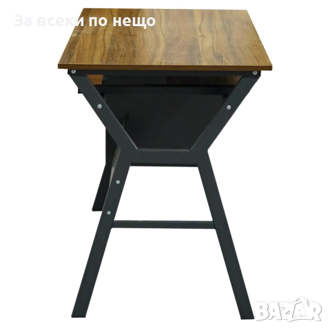 Бюро Хоуми - цвят орех-сив Код P1782, снимка 5 - Бюра - 53001724