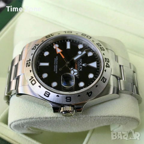 Rolex Explorer II 42mm Steel Black Dial Automatic, снимка 4 - Мъжки - 54049206