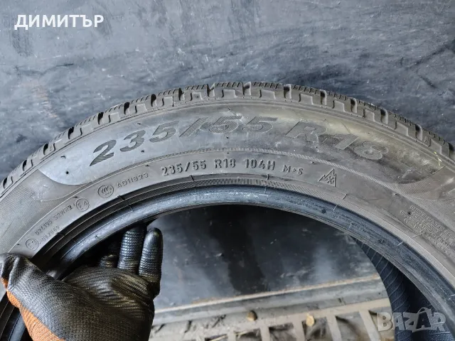 4бр.зимни гуми PIRELLI 235/55/18 104H DOT 3420-3623, снимка 9 - Гуми и джанти - 49326101