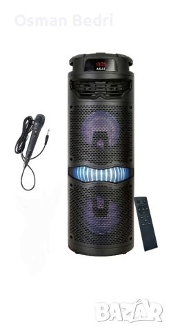 Преносима тонколона AKAI ABTS-636 Bluetooth 5.0, 40W, Черен, снимка 1 - Тонколони - 46257384