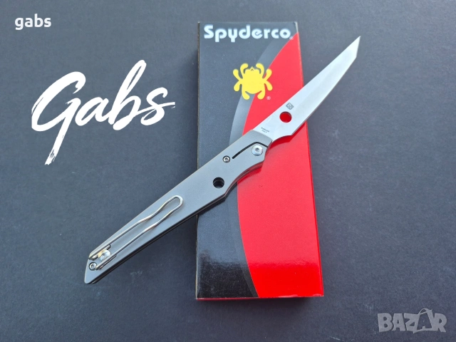 Сгъваем нож Spyderco COBOL C273, снимка 2 - Ножове - 54143240