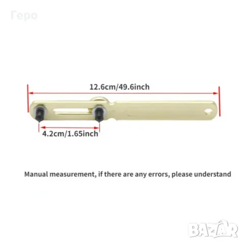 Часовникарски инструмент за отваряне на капака на часовник , снимка 4 - Други инструменти - 47506136