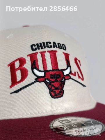 Мъжка шапка New Era Chicago Bulls, снимка 2 - Шапки - 52475272