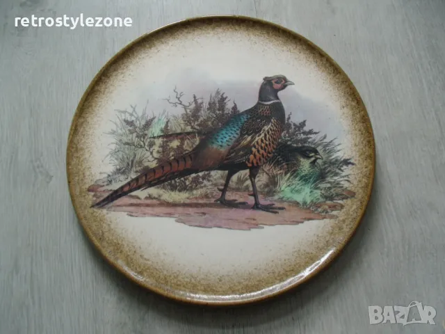 № 7979 стар керамичен поднос - ceramika V.A.R.M 