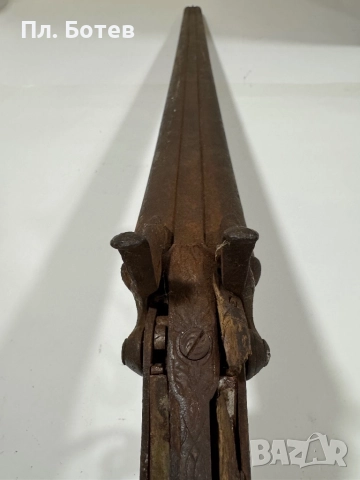 Стара щифтова пушка, снимка 5 - Антикварни и старинни предмети - 52816955