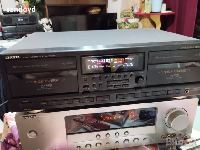 хубав дек. AIWA AD-WX929 цена 250лв, снимка 1 - Аудиосистеми - 46455437