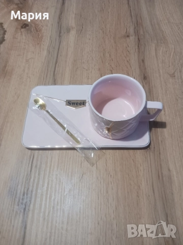 Комплект за кафе , снимка 3 - Чаши - 51507093