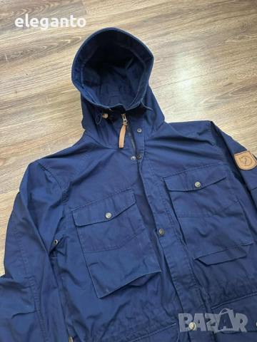 Мъжко яке Fjällräven Sarek G1000 Dark Navy Jacket , M размер, снимка 8 - Якета - 52413730