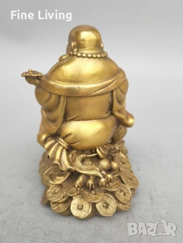 Статуетка "Смеещият се Буда", снимка 4 - Декорация за дома - 52196024