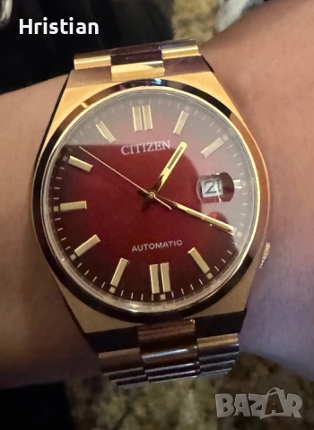 Автоматичен часовник Citizen Tsuyosa, снимка 2 - Мъжки - 52286641